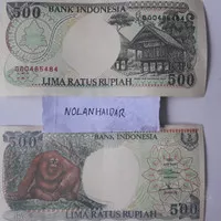 Uang Kuno 500 / Lima Ratus Orang utan 1992