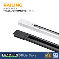 Luxmenn LED Track Light Railing / Rel Lampu Sorot Spotlight, 1 Meter