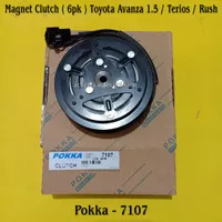Magnet clutch (6pk) Toyota Avanza 1.5 / Terios / Rush Pokka