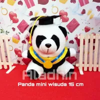 Boneka Panda mini wisuda