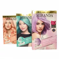 Miranda Hair Color Premium Pastel Series / Pewarna Rambut