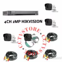 paket cctv 4 kamera hikvision 1080p paket cctv 4 channel hikvision 2mp