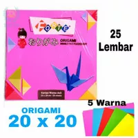 Origami 20 x 20 cm - Origami Besar