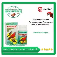 Trimezyn B Plus / Burung Plus Isi 10 Kaplet (Obat Pernapasan & Stres)