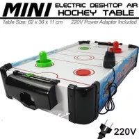 Electric Air Hockey Table 2-ft Mainan Hadiah Meja Hoki Hokki Timezone