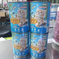 Super Cat Kaleng Baby Kitten 400gr Tuna & Minced Chicken SuperCat 400g