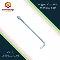 Angkur Galvanis M19 x 50 x 10 / Angkur Beton Galvanis