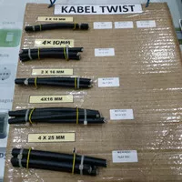 [PER METER] Kabel Twisted 4x10mm / Kabel SR PLN isi 4 LMK