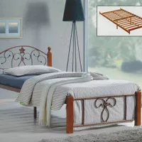 Tempat Tidur Besi 90cm Single Bed iron