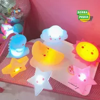 Lampu Tidur Anak Motif Awan/Bintang/Bulan LED Light Cute Smiley