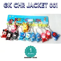 Gantungan Kunci Karakter berjacket lucu -acak - GK CHR JACKET 001