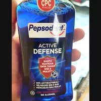 PEPSODENT Mouthwash Active Defense 300ml Murah COD