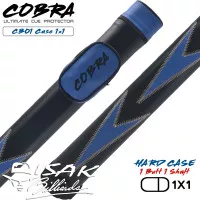 Cobra 1x1 Case CB01 - Tas Stick Hard Cue Sarung Stik Billiard 1B1S
