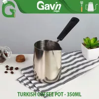 Turkish Coffee Pot 350ml - Panci Kopi Turki Ibrik Cezve Espresso Maker