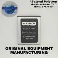 Baterai Polytron Rocket T3 R2507 PL-7T5D PL7T5D Double Power Batre