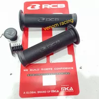 hand grip rcb karet universal hg66/ grip racing boy rubber full black
