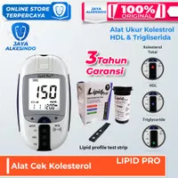 Lipid pro include strip - alat cek Kolesterol total HDL Trigliseri LDL