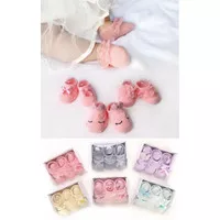 Kaos Kaki Bayi Hug Elephant Carterlove 3in1 6 Pilihan Warna Baby Sock