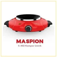 KOMPOR LISTRIK MASPION S302, KOMPOR PORTABLE MASPION, KOMPOR LISTRIK