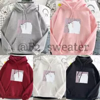 sweater panda cute wanita hoodie we bare bears lucu sweater Fleece