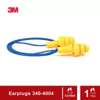 3M 340-4004 EAR Ultrafit Corded Earplugs - Pelindung Telinga