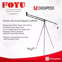 Camera Jib Crane With Counterweight Pemberat Digipod CJIB20A