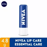 Nivea Lip Balm Original Care with Shea Butter & Natural Oils Biru 4.8g - Line holder aja