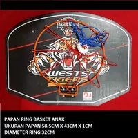 PAPAN RING BASKET, ANAK, 8 LOOPS, SET