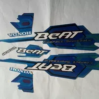 Striping sticker list Honda beat biru tahun 2008-2010