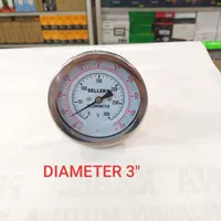 Thermometer bimetal model payung diameter 3" merk selery barang asli