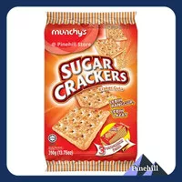 Biskuit Munchys Sugar Crackers - Munchy's Kraker Krakers Manis 380 g