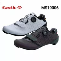 Sepatu Sepeda Cleat Road Bike Carbon Original Santic Model MS19006