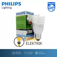 Lampu PHILIPS Tornado 20W Putih - Lampu 20 Watt W Spiral 20Watt Grosir