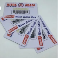 ID Card/Member Card/ Name Tag/ Kartu Parkir/ Murah dan Anti Luntur