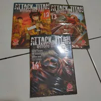 Attack on Titan Before The Fail seri 12,13&14,&15