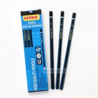 KENKO Pencil 6161 2B For Computer / Pensil 2B [ Lusin ]