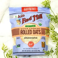 Bob's Red Mill Organic Quick Cooking Oats Gluten Free Havermout 794gr