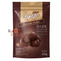 Coklat Cokelat COLATTA FINEZA Dark Chocolate Compound Button 400gr