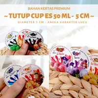 Tutup Ice Cream Cup - Tutup Cup Ice Cream Indonesia - Jual Tutup Cup E