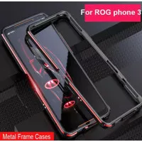 Case Asus Rog Phone 3 Metal Bumper Original Hardcase Slim Hard Armor