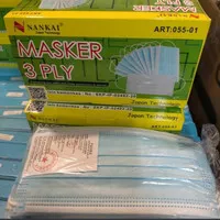 Masker Nankai 3ply isi 50pc