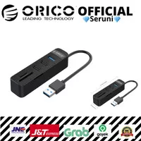 (SERUNI) ORICO TWU32-3AST USB3.0 Hub 3 port with Car Reader