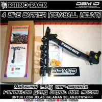 RHINO RACK 4 Bike Carrier Towing Rak sepeda belakang mobil