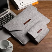 Ipad Air 4 2020 10.9 Inch Tas Laptop Sleeve Wool Leather Domba Cover