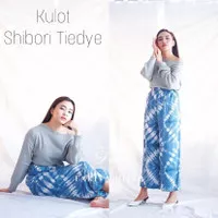 Kulot Shibori Tiedye Rayon Celana Lebar Tie Dye