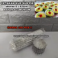 Cetakan kue / Cetakan sus size C 6,5cm 100 pcs / Cetakan pie Termurah