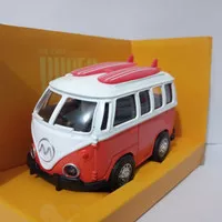 Diecast minibus VW Combi luxurious bus mobil mainan bahan besi murah