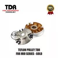 Cvt Teflon Pulley Set TDR Gold Racing Series Mio