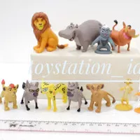 Lion King Figure Guard Mufasa Simba Scar Timon pajangan toys mainan