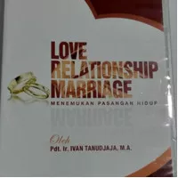 DVD Love Relationship Marriage by Pdt Ivan Tanudjaja, M.A
